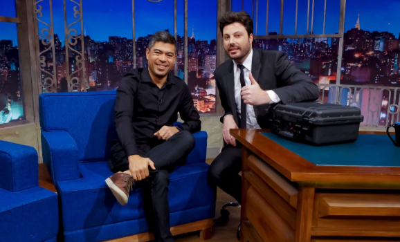 Marcelo Lau no The Noite