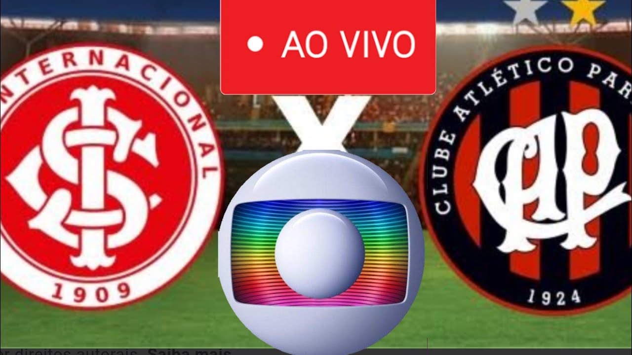 Internacional e Athletico Paranaense decidem a Copa do Brasil 2019 na tela da Globo. (Foto: Reprodução)