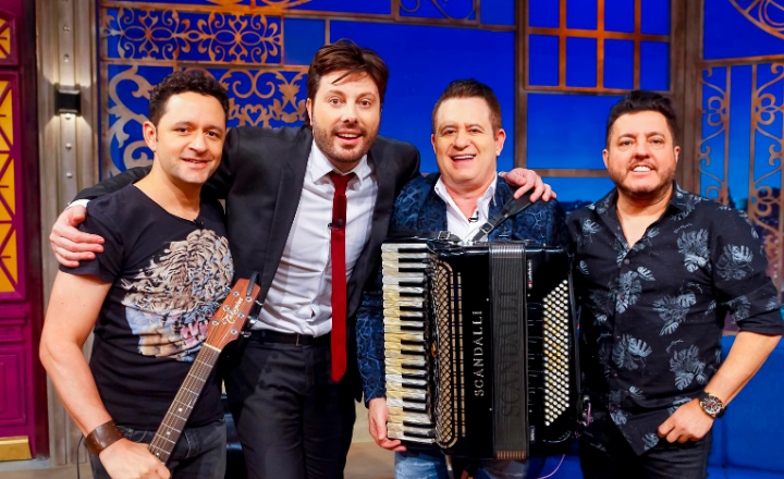 Bruno e Marrone no The Noite