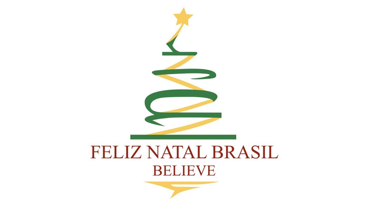 Feliz Natal Brasil Believe logo