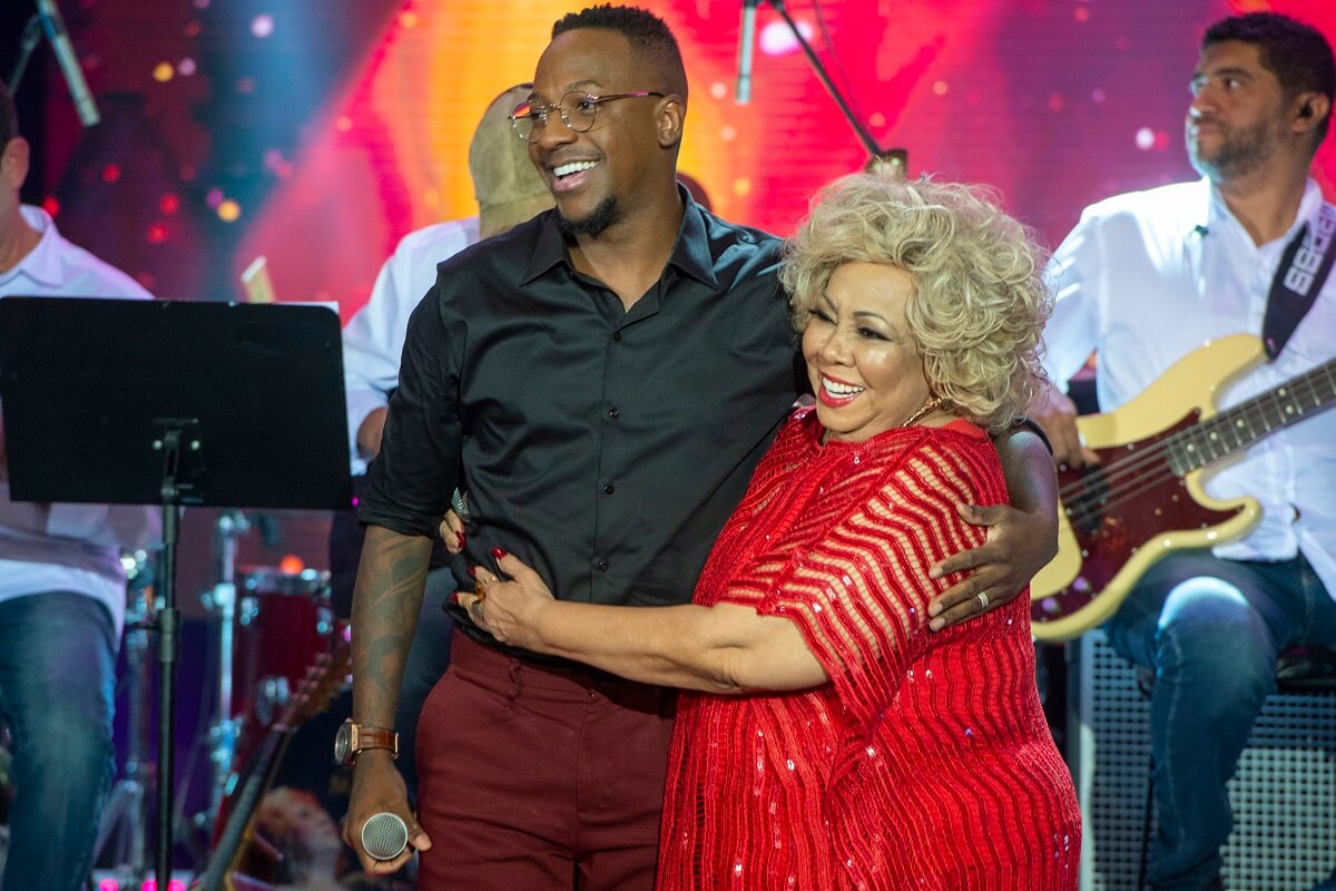 Mumuzinho e Alcione Foto Globo Fábio Rocha