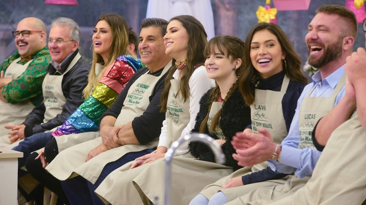 bake off especial de natal com elenco da emissora