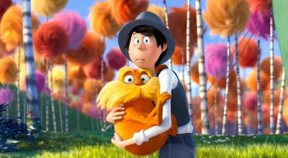 Filme O Lorax em busca da Trúfula Perdida