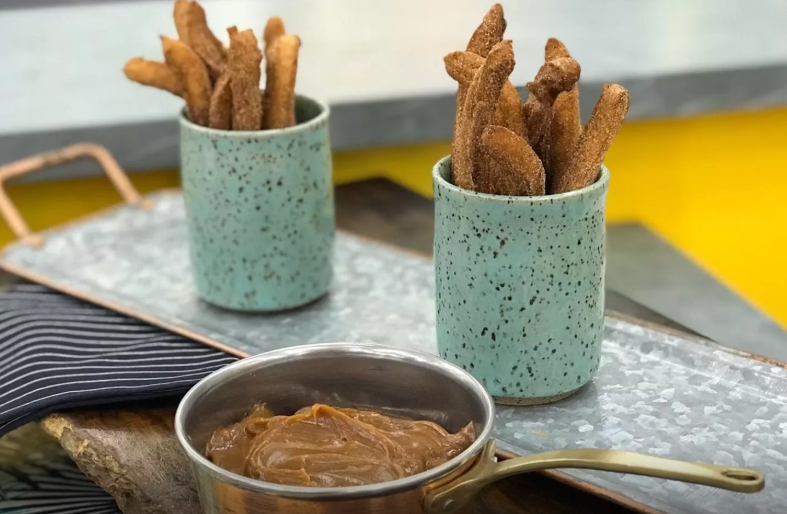 Receita dos Churros de Bolo