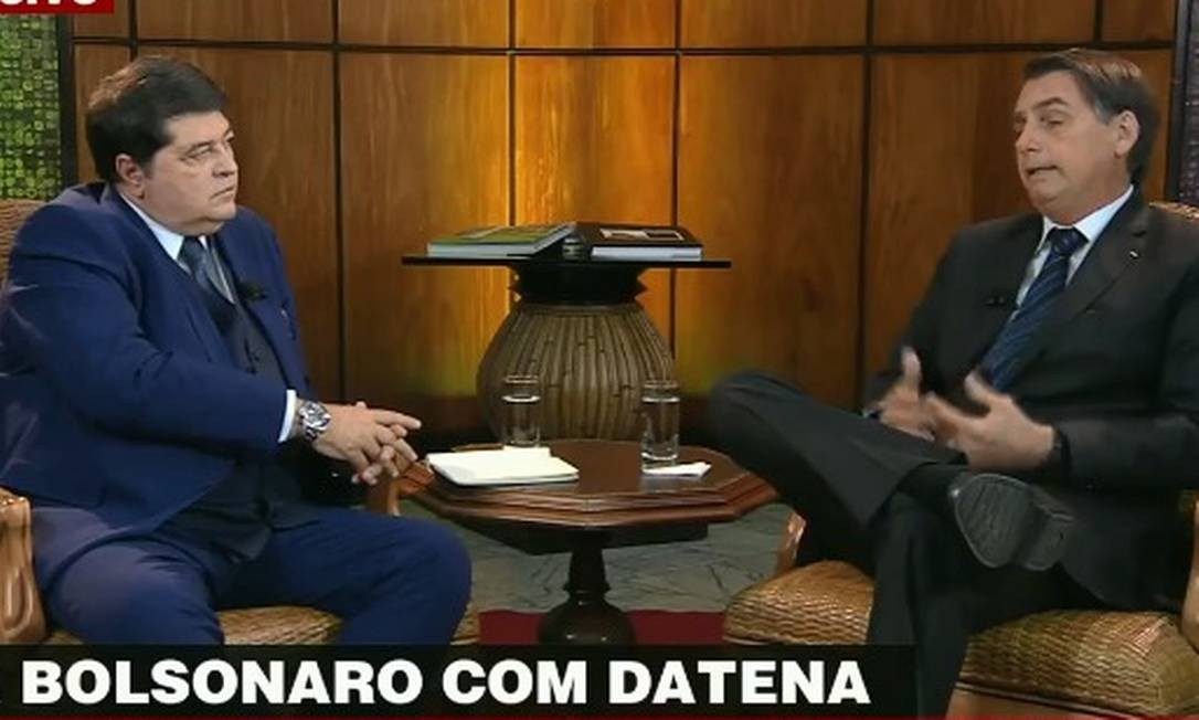 bolsonaro e datena