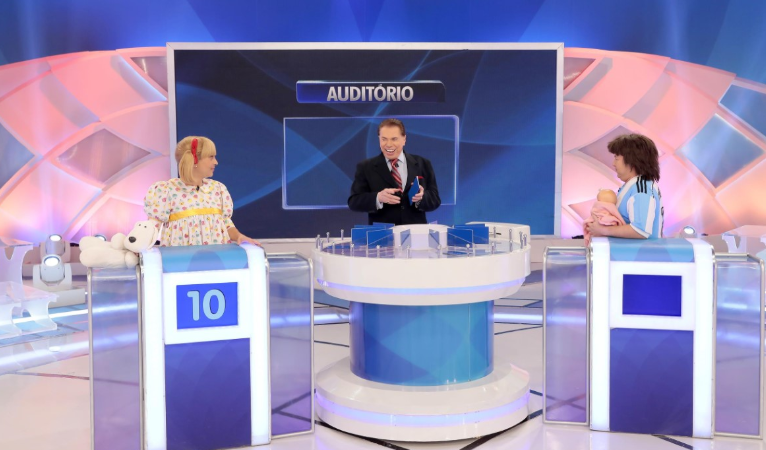 Jogo das 3 Pistas no Programa Silvio Santos 1