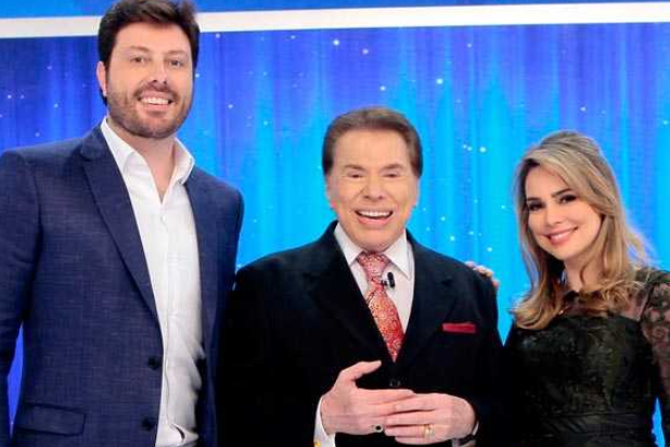 Danilo Gentili e Rachel no Programa Silvio Santos