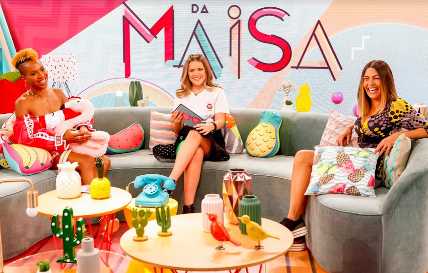 Karol Conka e Marlei Cevada no Programa da Maisa