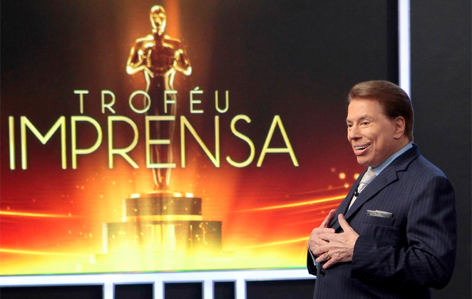 silvio santos trofeu imprensa