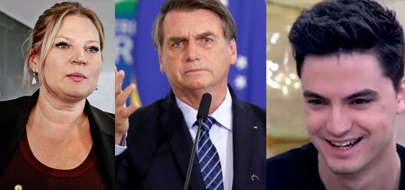 Joice Bolsonaro e Felipe Neto