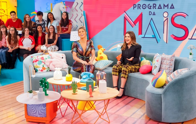 Lívia Andrade no Programa da Maisa