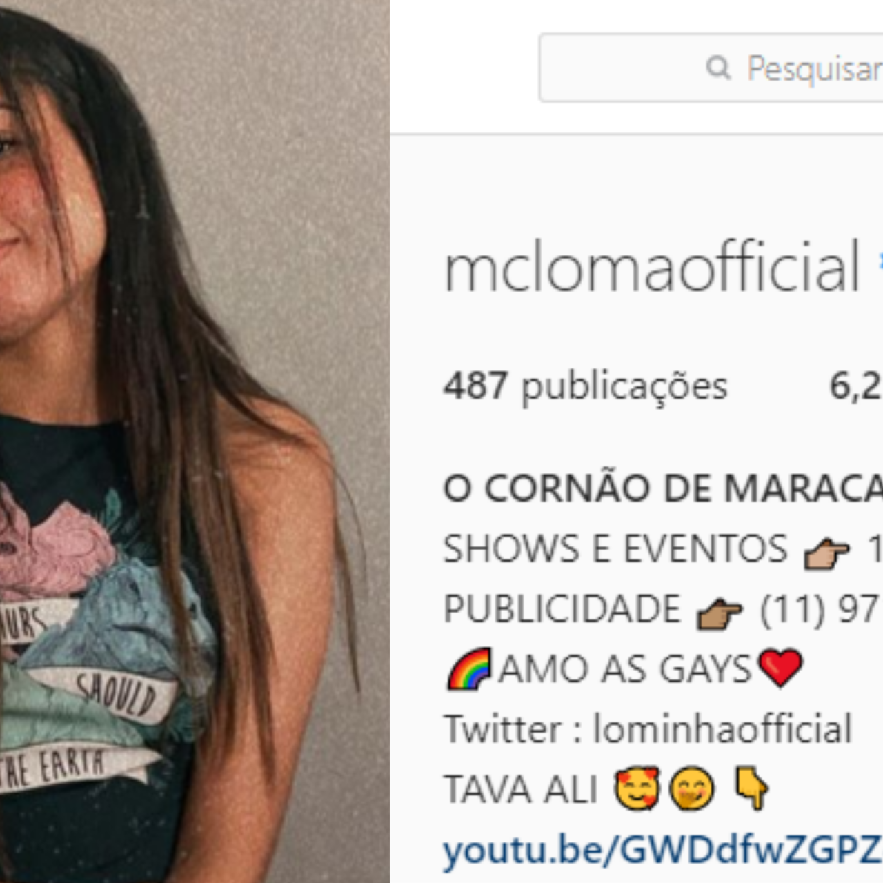 MC Loma virou cornão do maraca