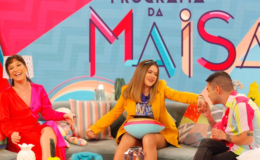 Priscilla e Yudi no Programa da Maisa