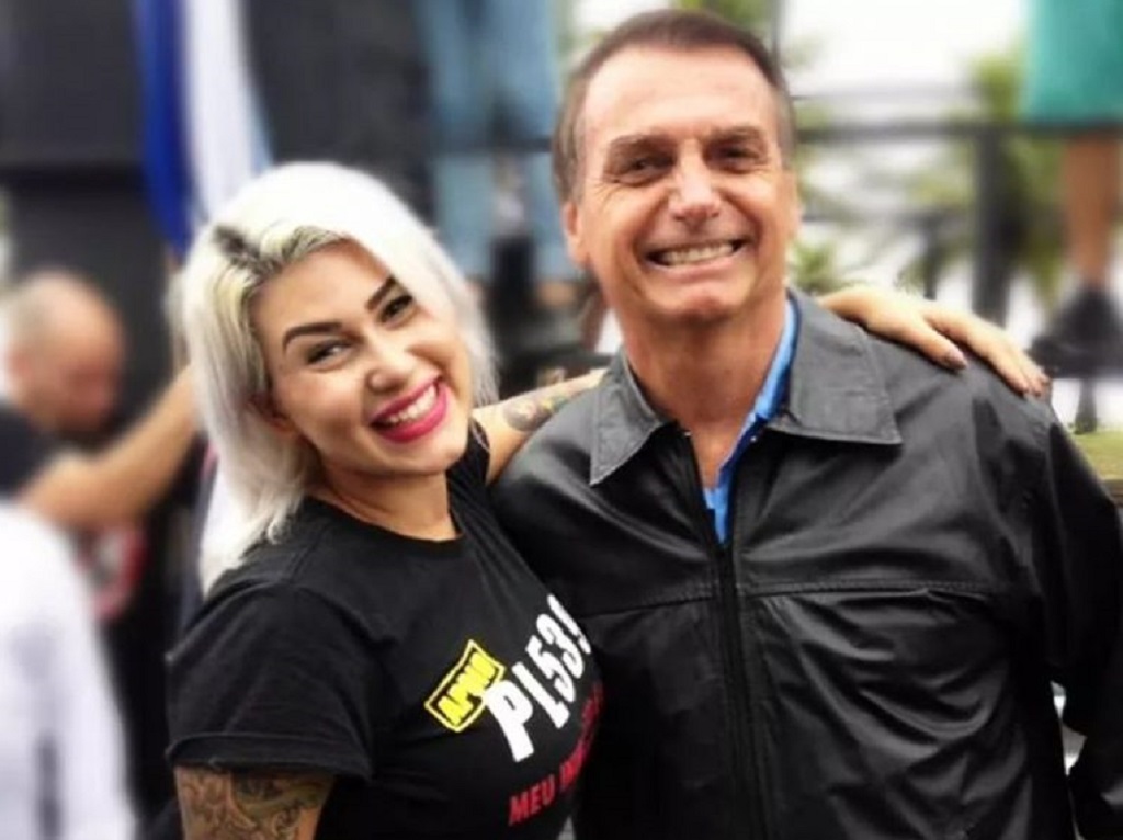 sara winter e bolsonaro