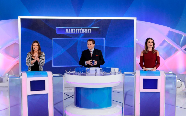 Patrícia e Rebeca Abravanel no Programa Silvio Santos