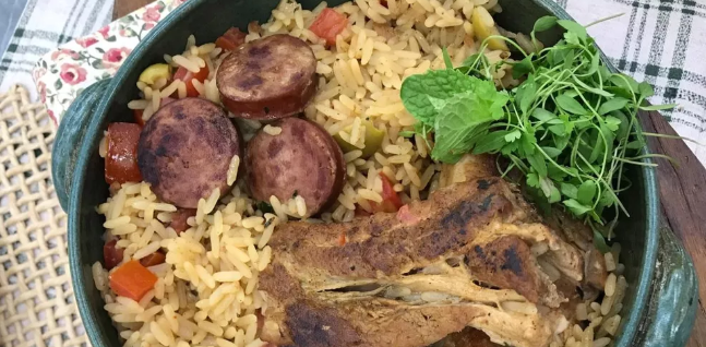 Arroz de Forno com Costelinha Ana Maria Braga