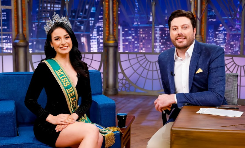 Miss Brasil Julia Gama no The Noite