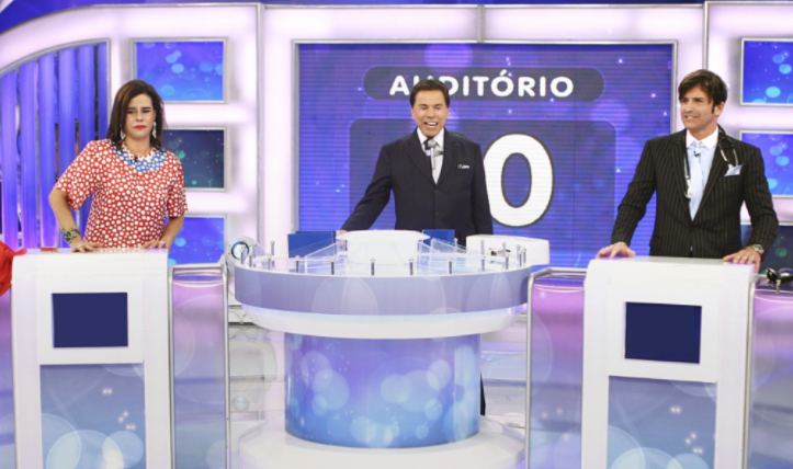 Narcisa e Dr Rey no Programa Silvio Santos