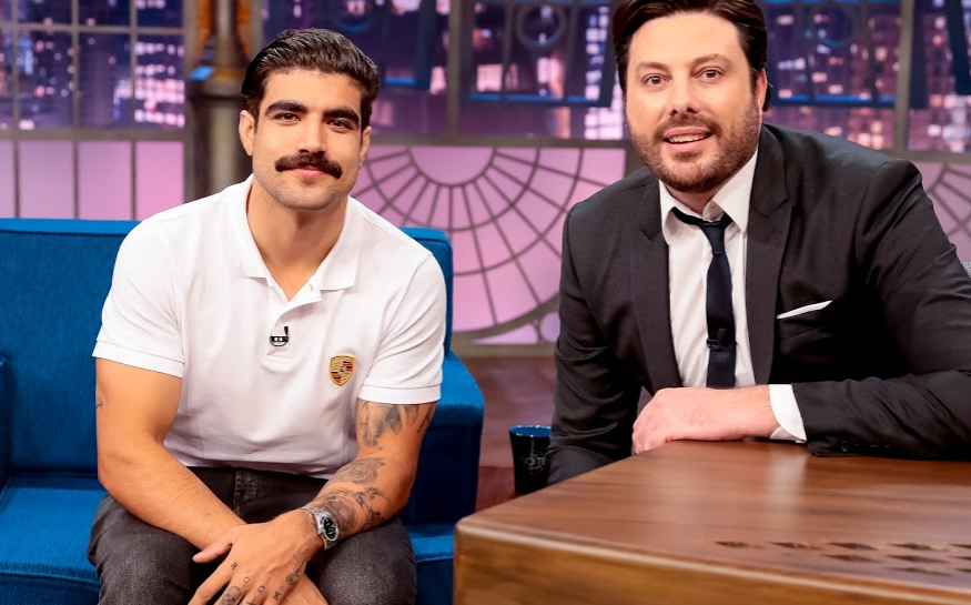 Caio Castro no The Noite