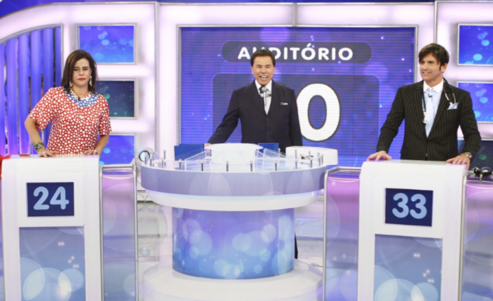 Narcisa e Dr. Rey no Programa Silvio Santos