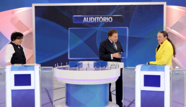 Santos e Marquito no Programa Silvio Santos