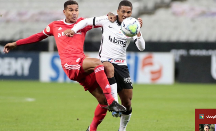 Corinthians x Internacional ao vivo