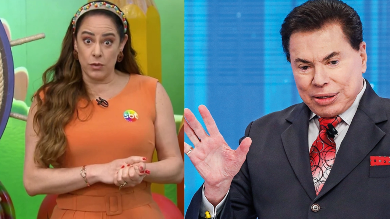 Silvia Abravanel e Silvio Santos