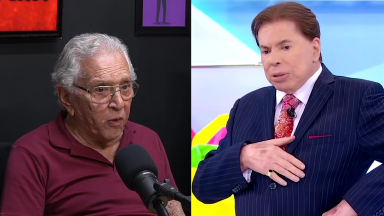 Carlos Alberto de Nóbrega e Silvio Santos