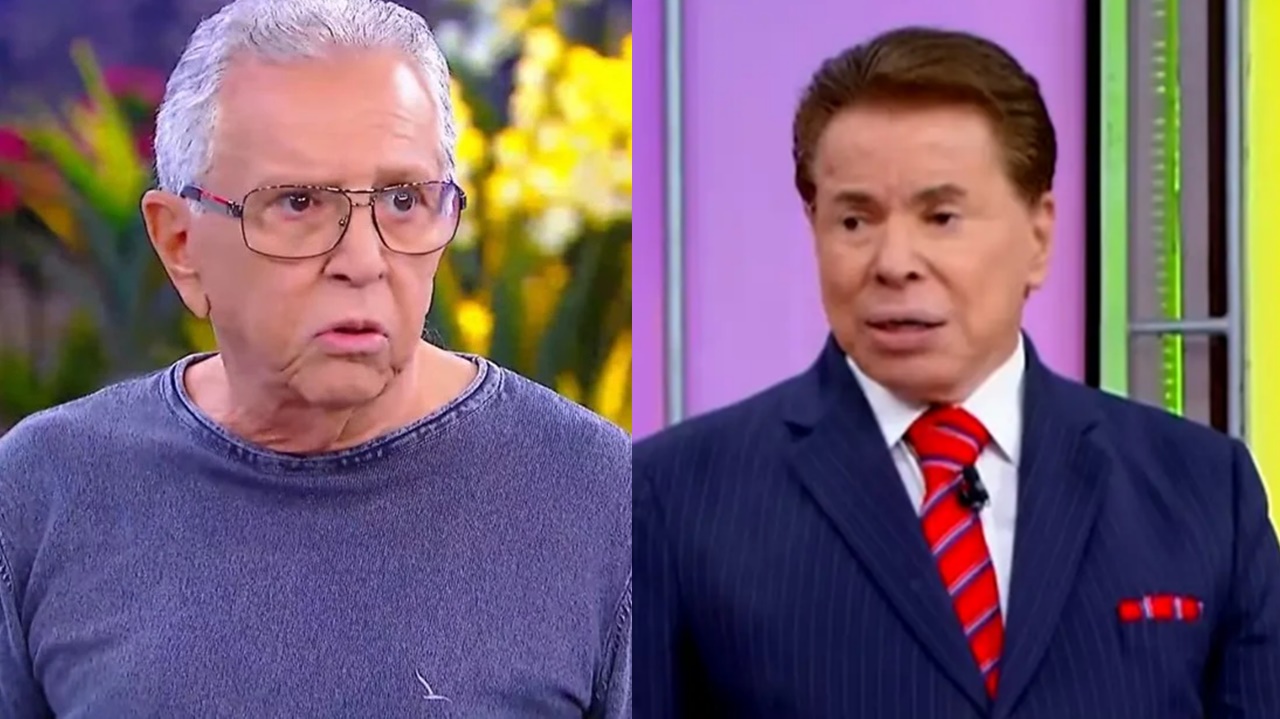 Carlos Alberto de Nóbrega e Silvio Santos