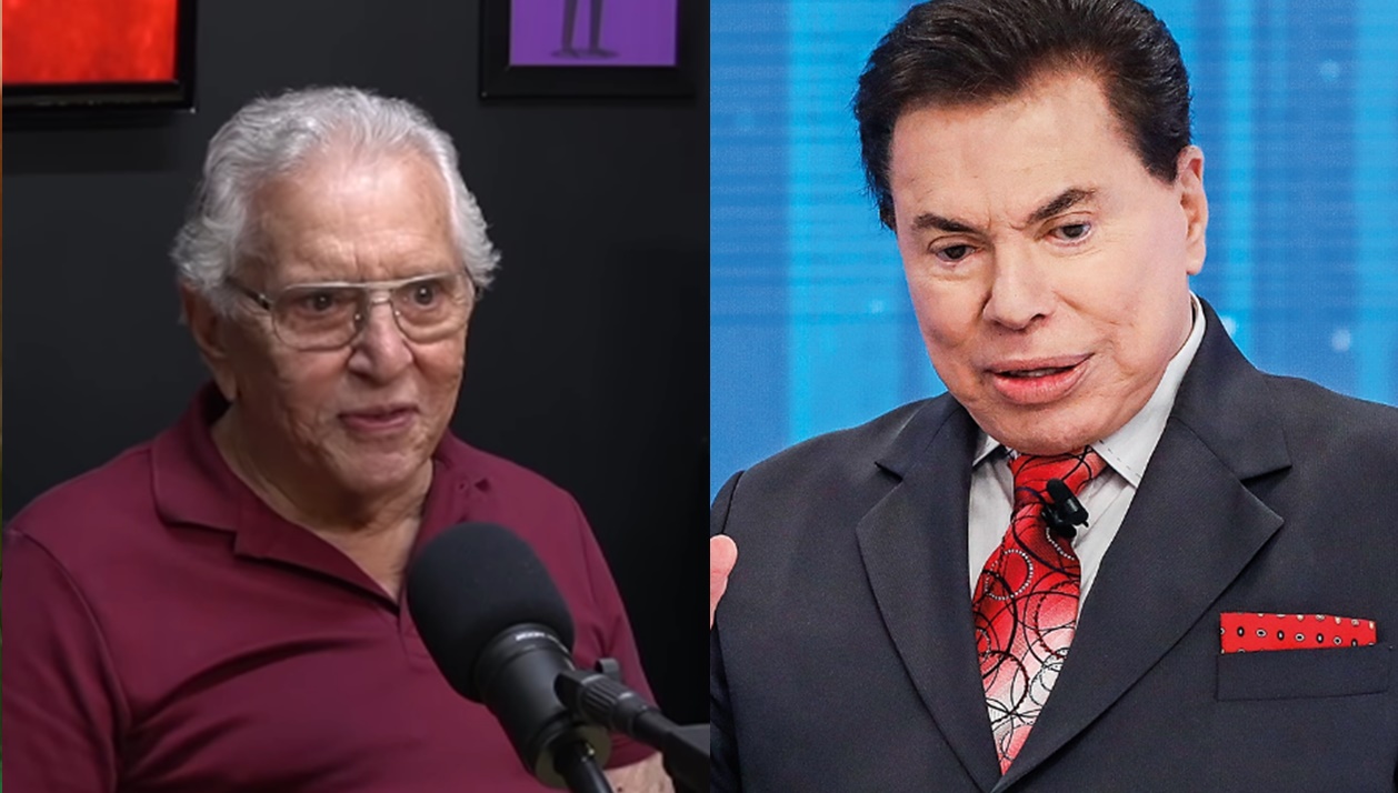 Carlos Alberto de Nóbrega e Silvio Santos