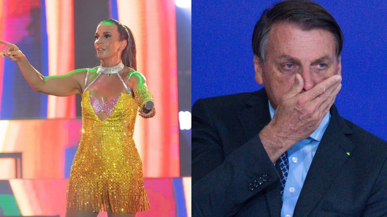 Ivete Sangalo e Jair Bolsonaro