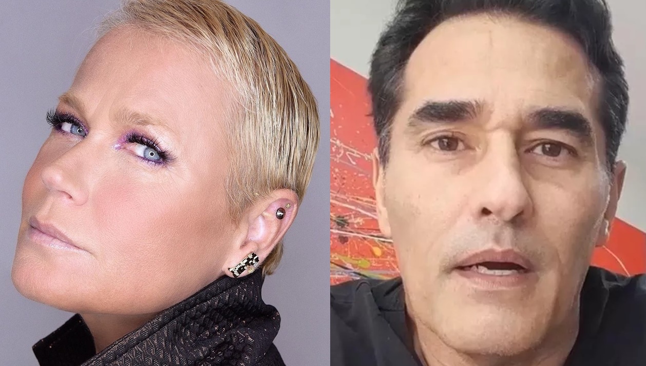 Xuxa admite problema com Luciano Szafir