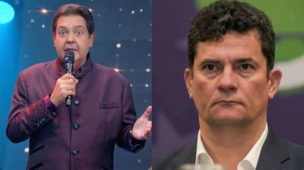 Faustão e Sergio Moro