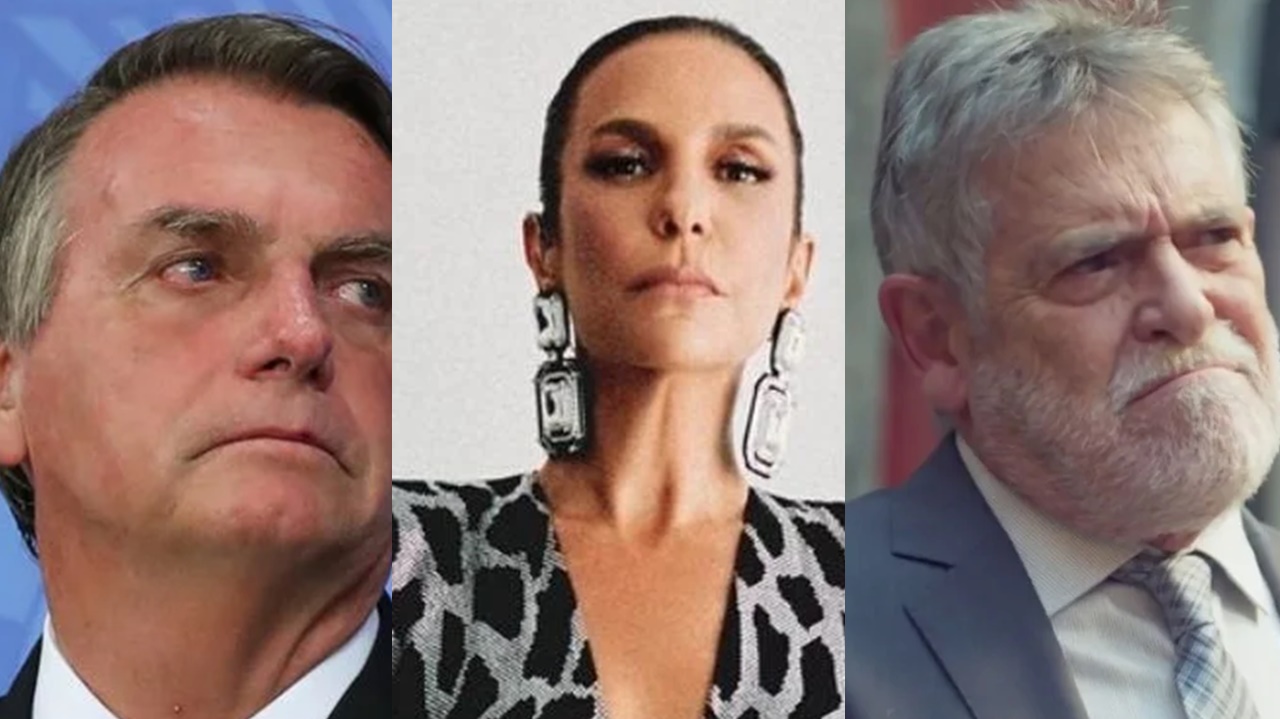 Jair Bolsonaro ataca Ivete Sangalo e José de Abreu