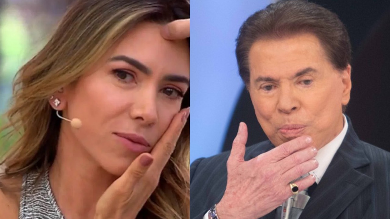 Patrícia Abravanel e Silvio Santos