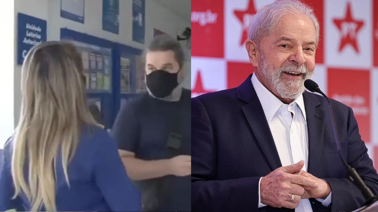 Repórter Band e Lula