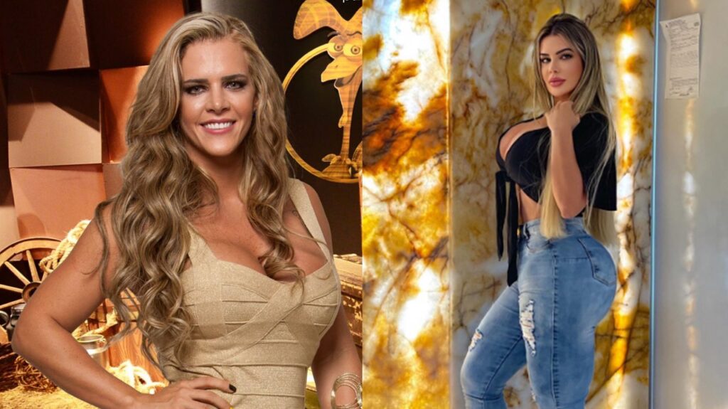 Denise Rocha antes e depois