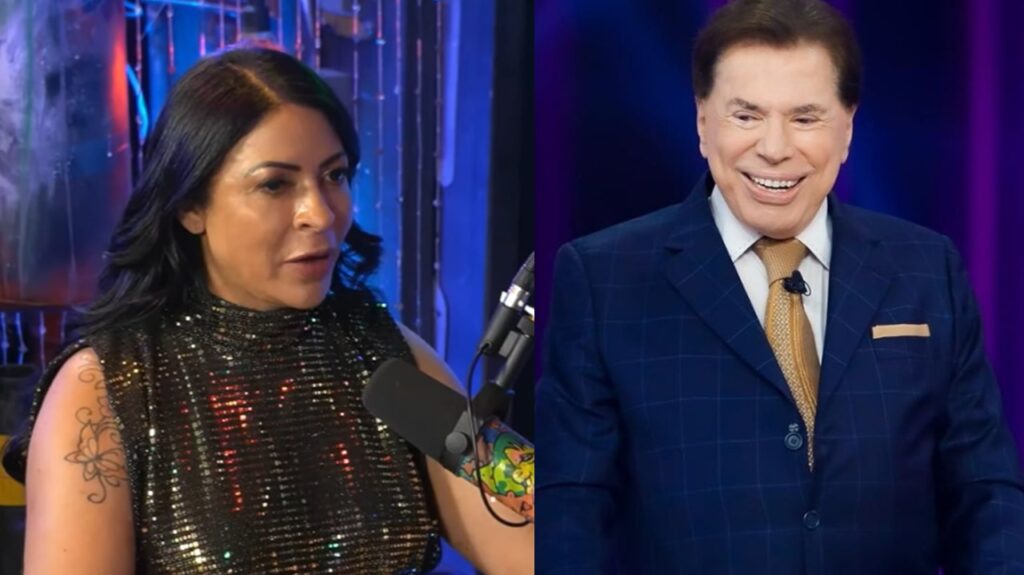 Sylvia Design e Silvio Santos