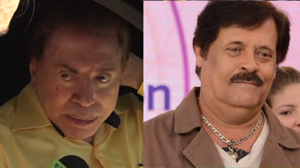 Silvio Santos e Carlinhos Aguiar