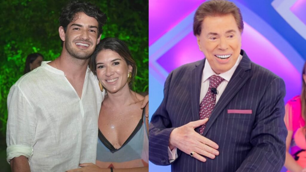 Alexandre Pato Rebeca Abravanel e Silvio Santos