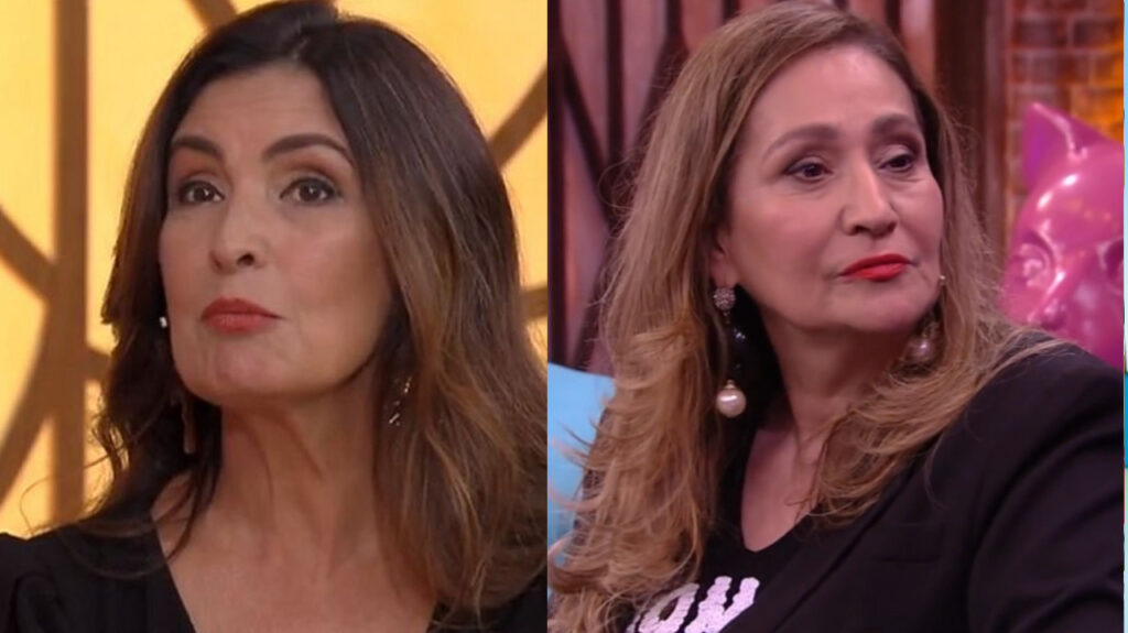 Fátima Bernardes e Sonia Abrão