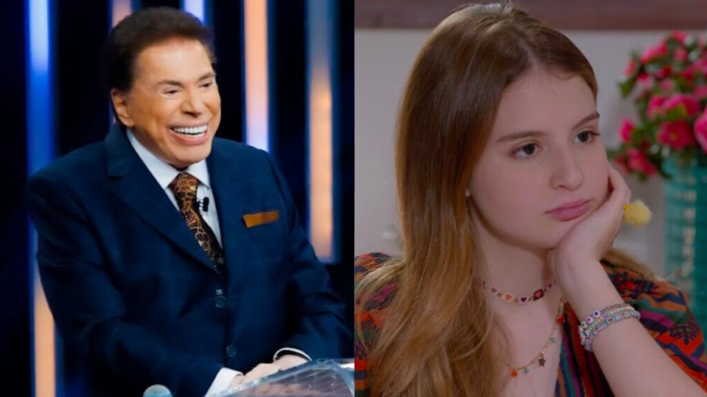 Silvio Santos incomoda protagonista de Poliana Moça