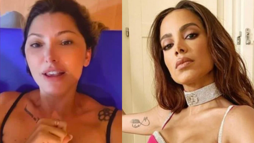 Antonia Fontenelle se irrita com Anitta por voto em Lula