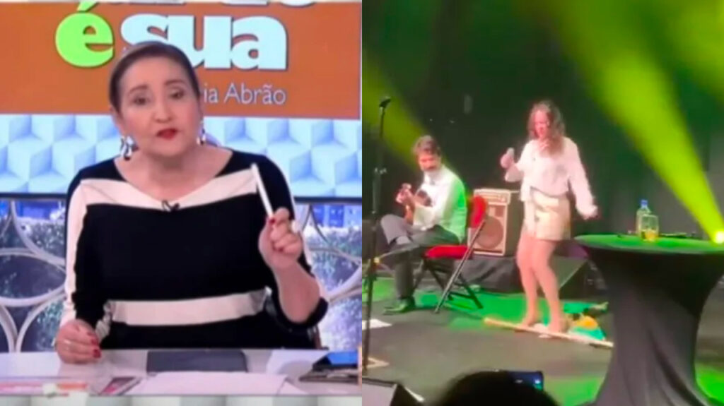 Sonia Abrão detona cantora que pisou na bandeira do Brasil em show