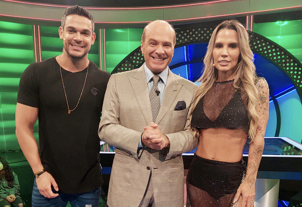 Caique Aguiar e Taty Zatto no O Céu é o Limite