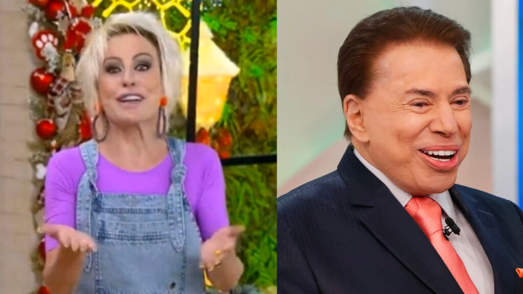 Ana Maria Braga parabeniza Silvio Santos na Globo