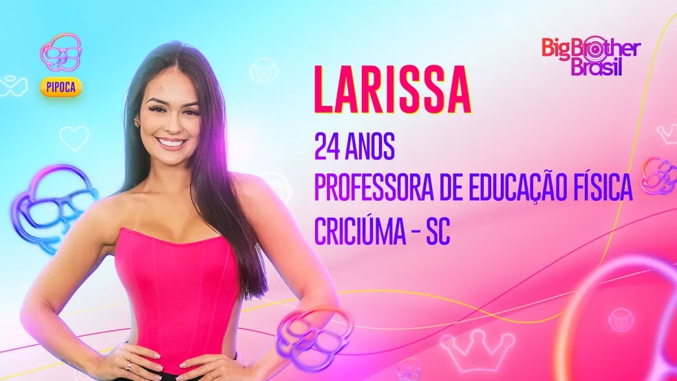 bbb 23 anuncio larissa pipoca globo