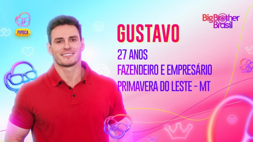 bbb 23 gustavo participante pipoca