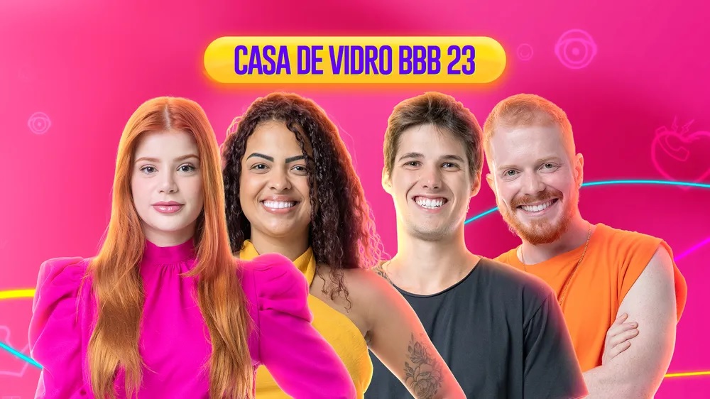 Integrantes da Casa de Vidro do BBB 23