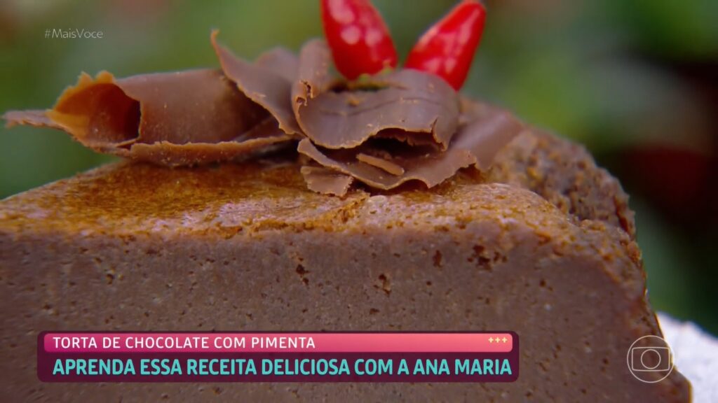 Receita de Torta de chocolate com pimenta